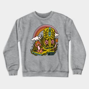 Virgo Cowboy Boot Crewneck Sweatshirt